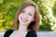 girl smiling
